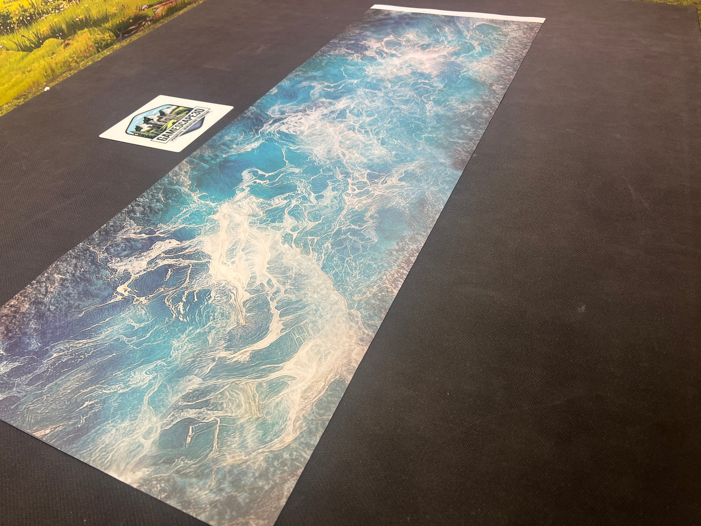 Narrow White Water River Mat