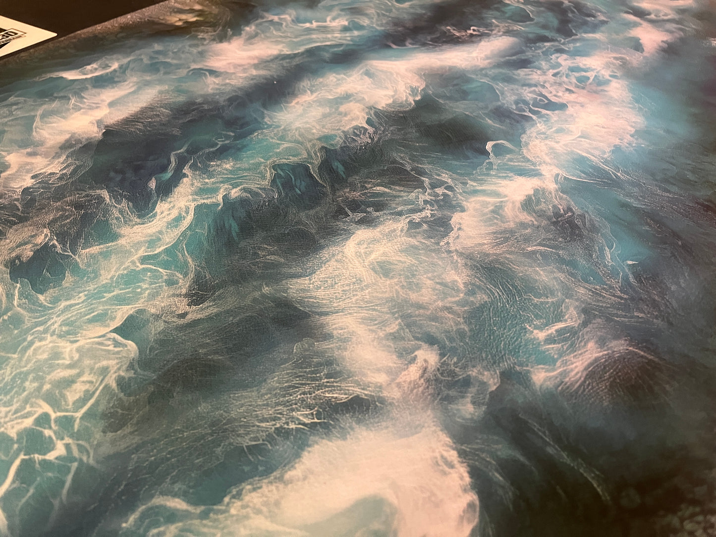 Wide White Water River Mat