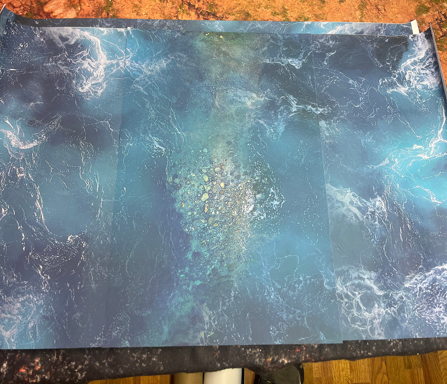 Deap River Water Ford Mat overlay for use with our 12 or 24 inch Deep River Mats