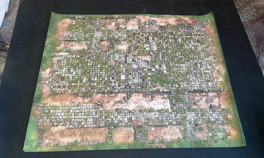 Ruined Cobblestone Battlemat 23x35 Vinyl