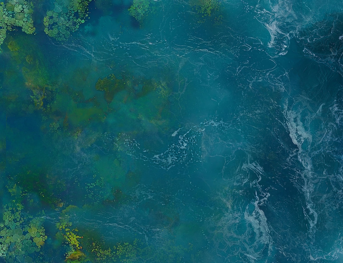 4 18x23 Swamp Mats on Canvas