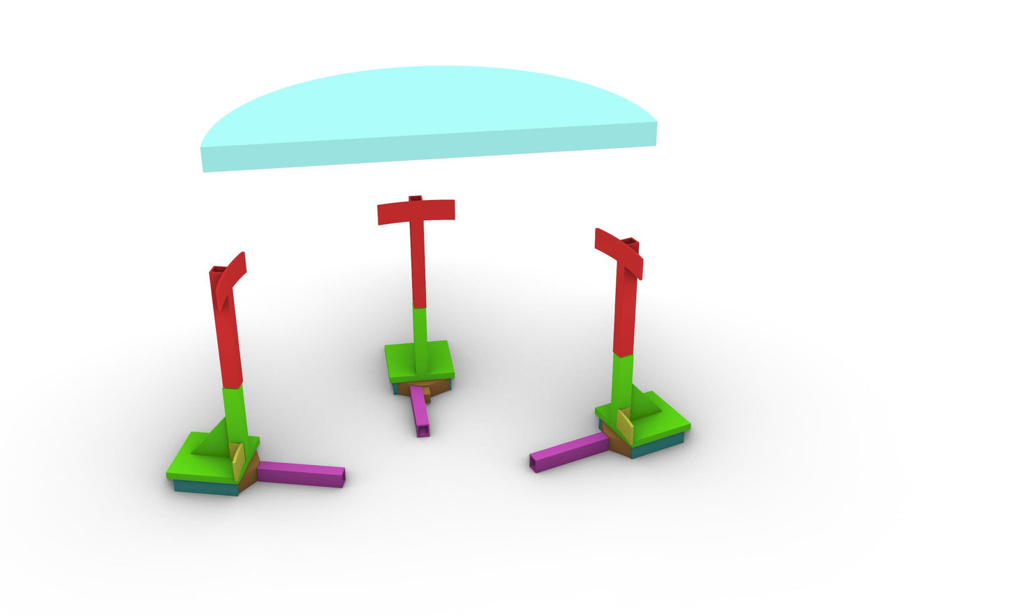 Mini-PhotoBooth: 3D Printable design with 8 2D Printable Backdrops (Digital Product)