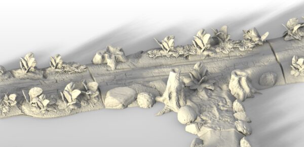 3D Printable Dirt Road