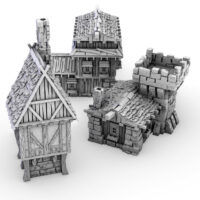 3D Printable Fantasy Buildings