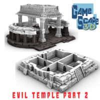 3d printed evil temple